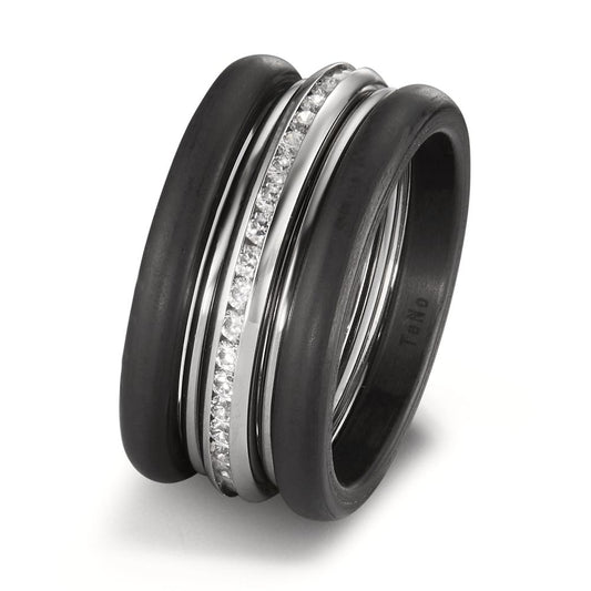 Ring Stainless steel, Carbon Zirconia