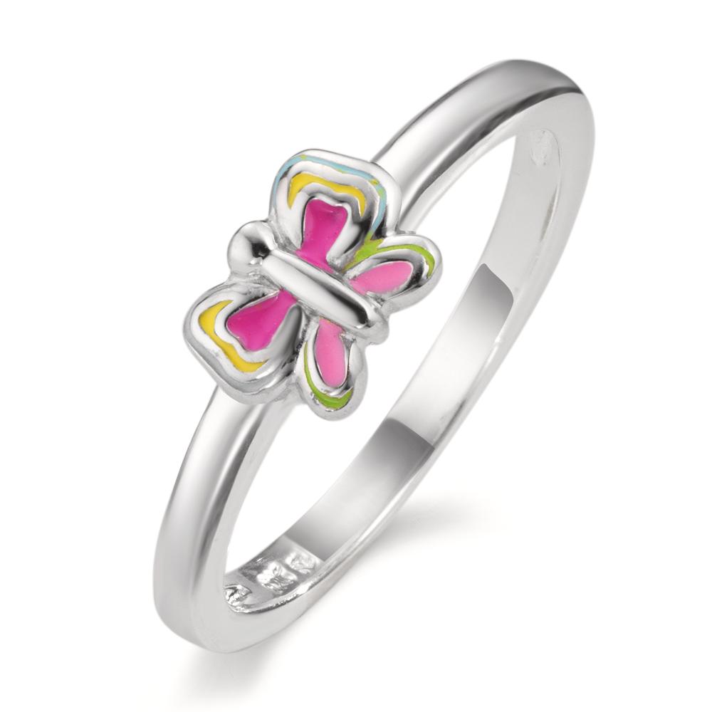 Ring Silver Rhodium plated Butterfly