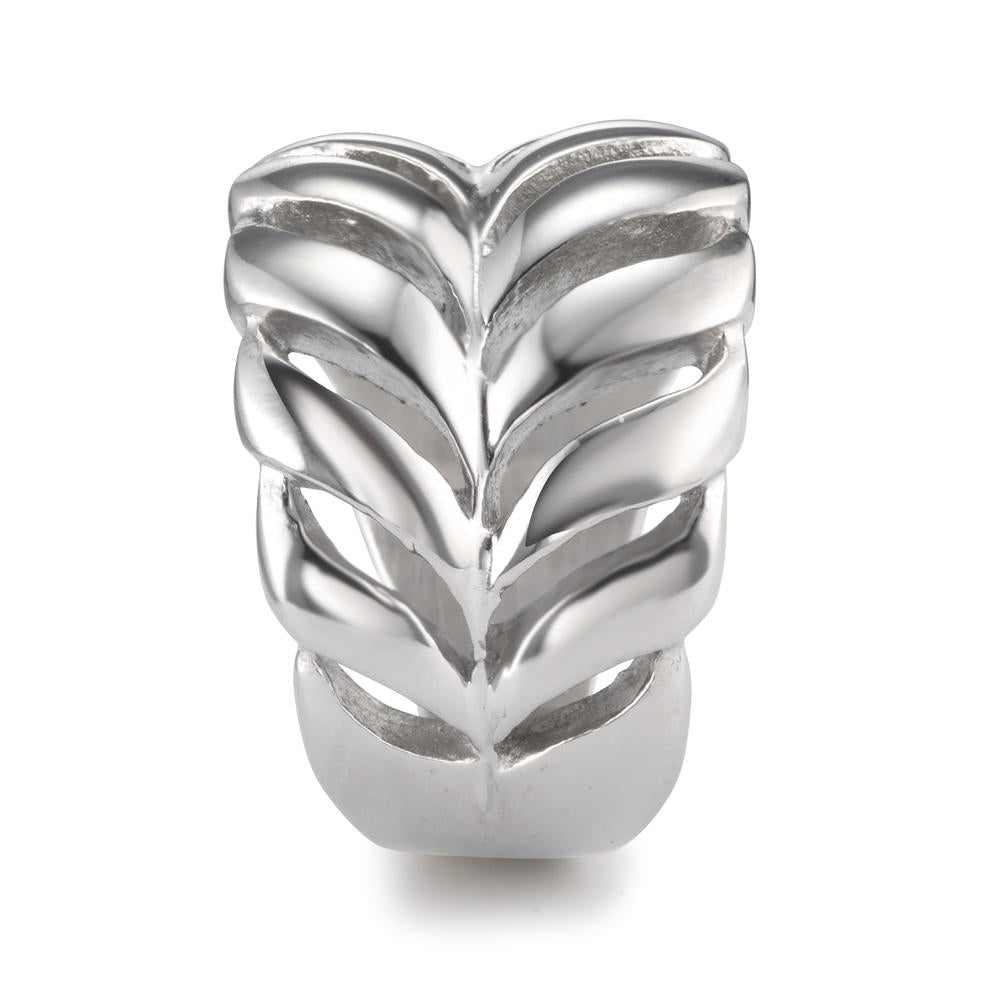 Ring Stainless steel Leaf