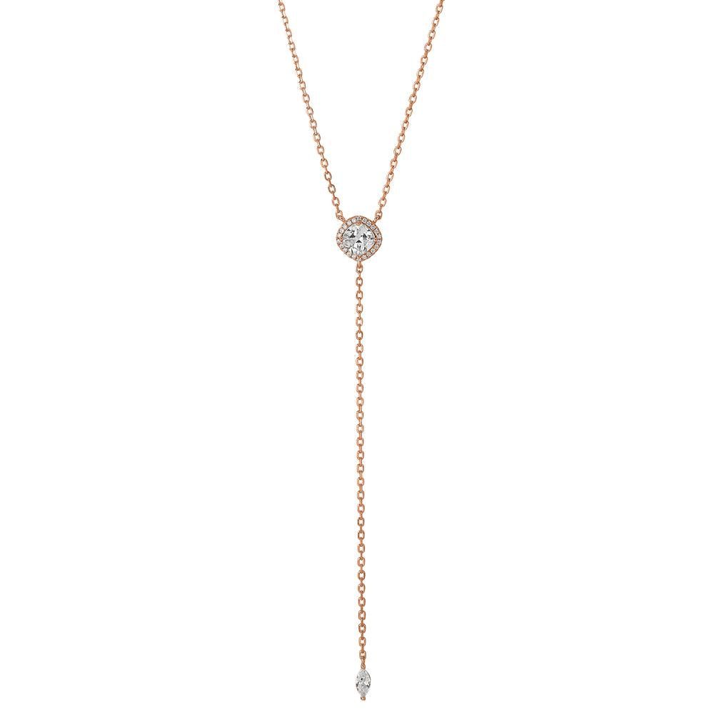 Necklace Silver Rose Gold plated 42-47 cm