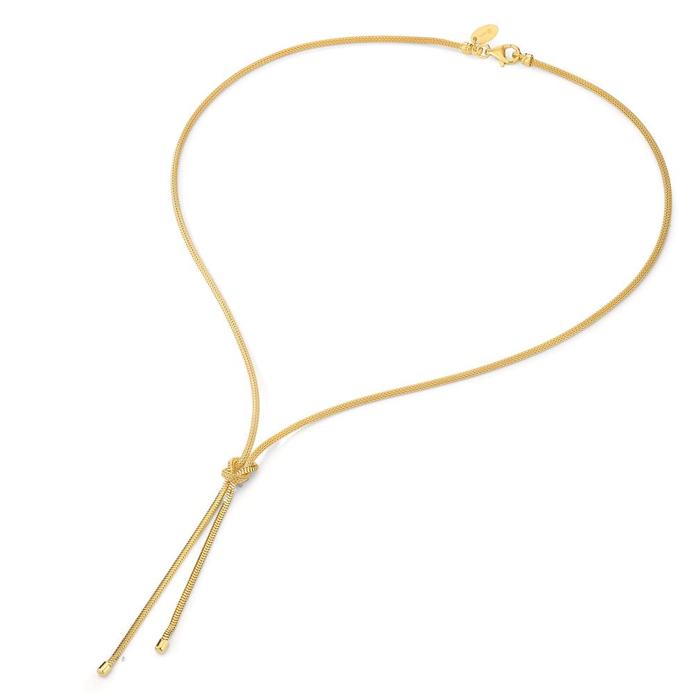 Necklace Silver Yellow Gold plated 50 cm