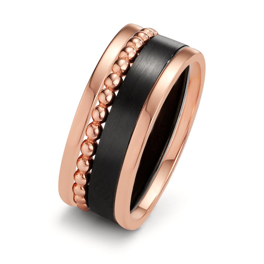 Ring set 14k Red Gold, Titanium