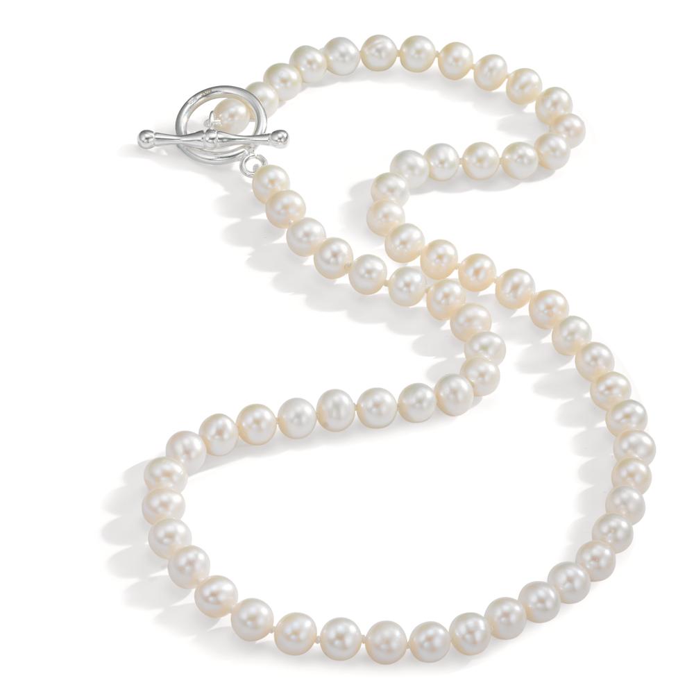 Necklace Silver Freshwater pearl 45 cm