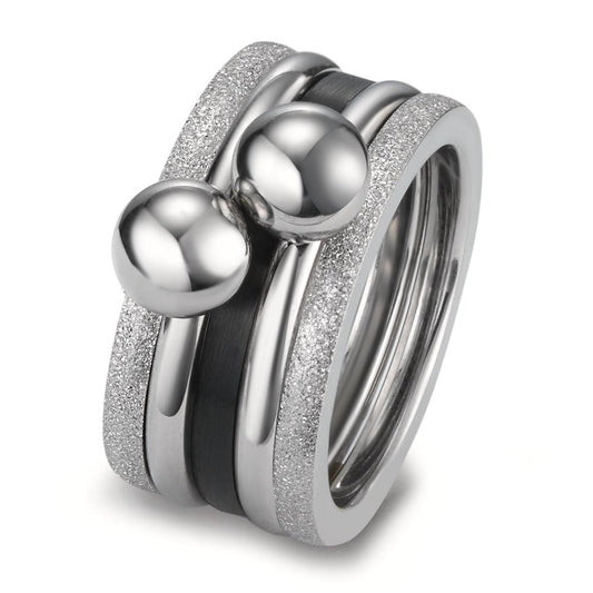 Ring set Stainless steel, Titanium