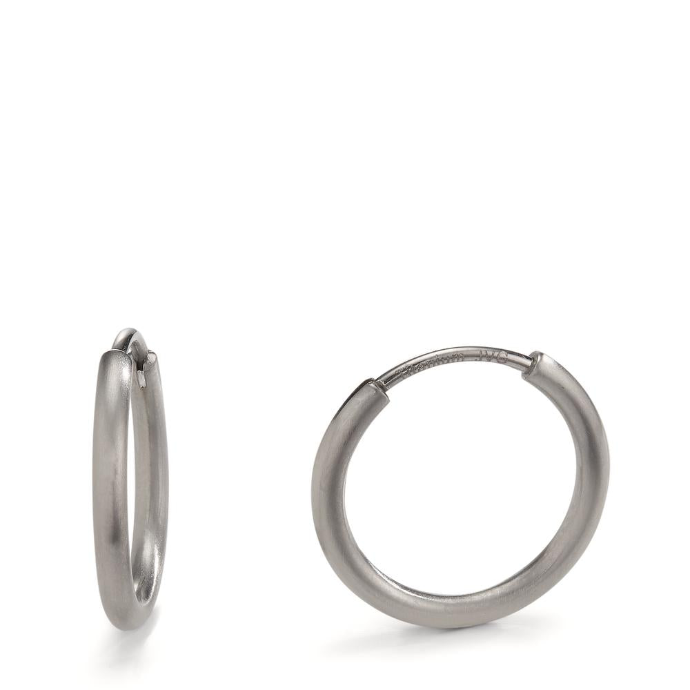 Hoop earrings Titanium