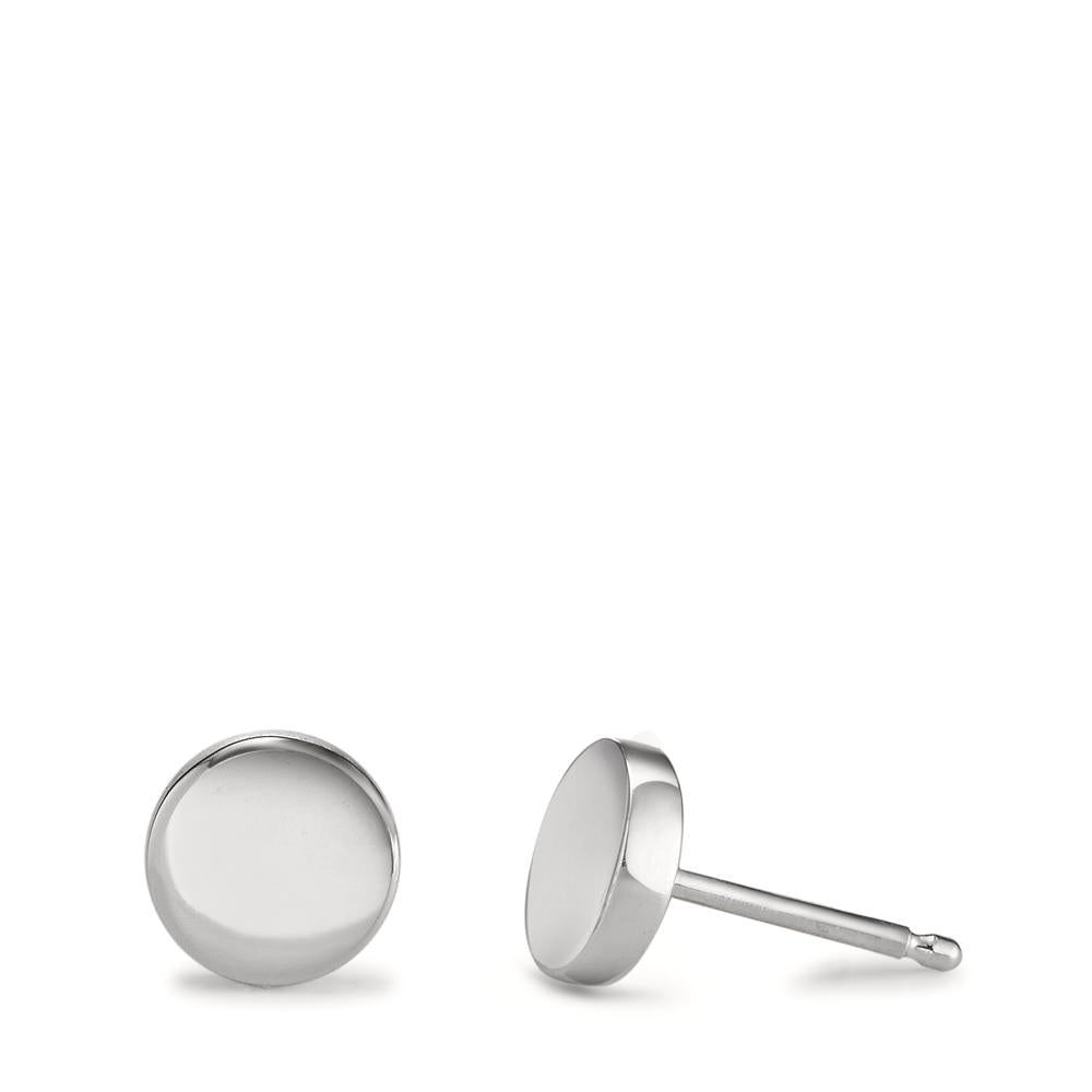 Stud earrings Silver Ø7 mm