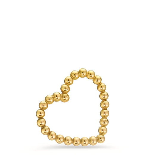 Pendant 9k Yellow Gold Heart Ø16 mm