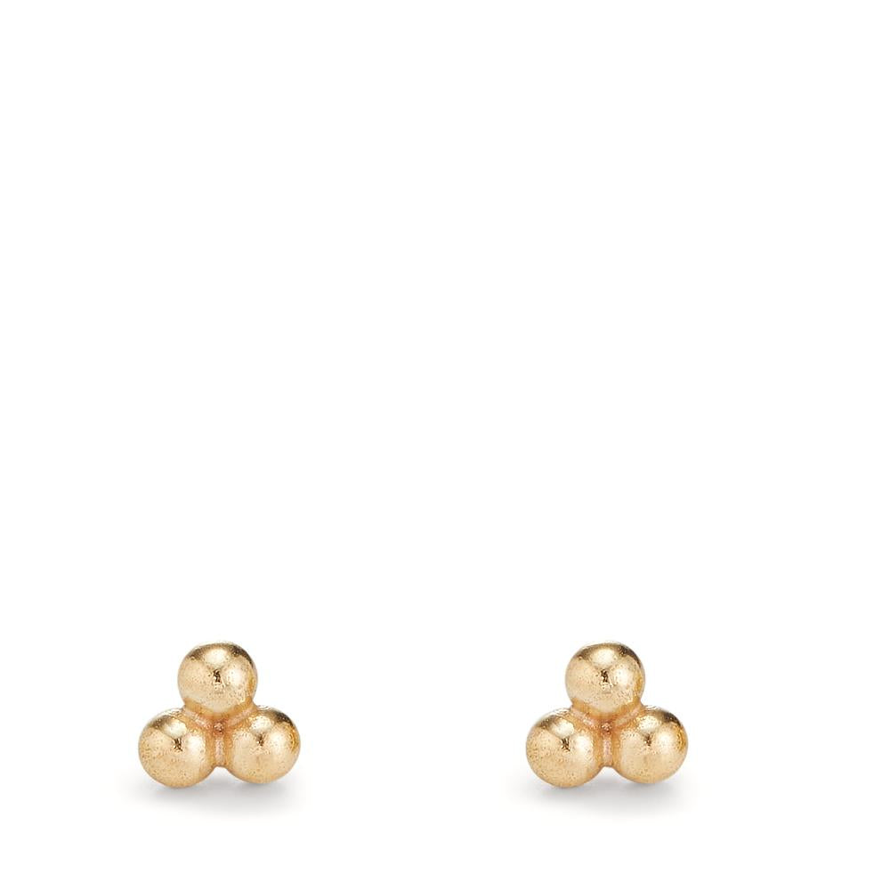 Stud earrings 9k Yellow Gold Ø4.5 mm