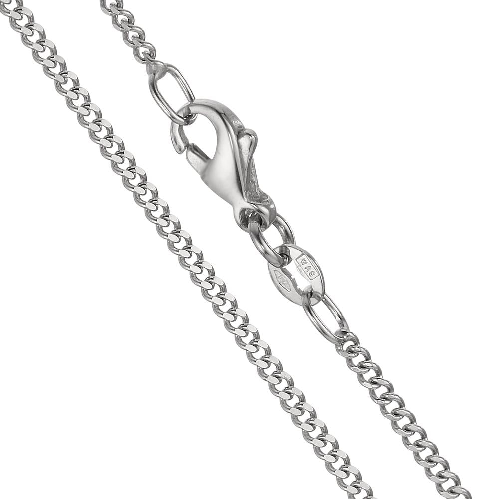 Panzer-Necklace 18k White Gold 55 cm