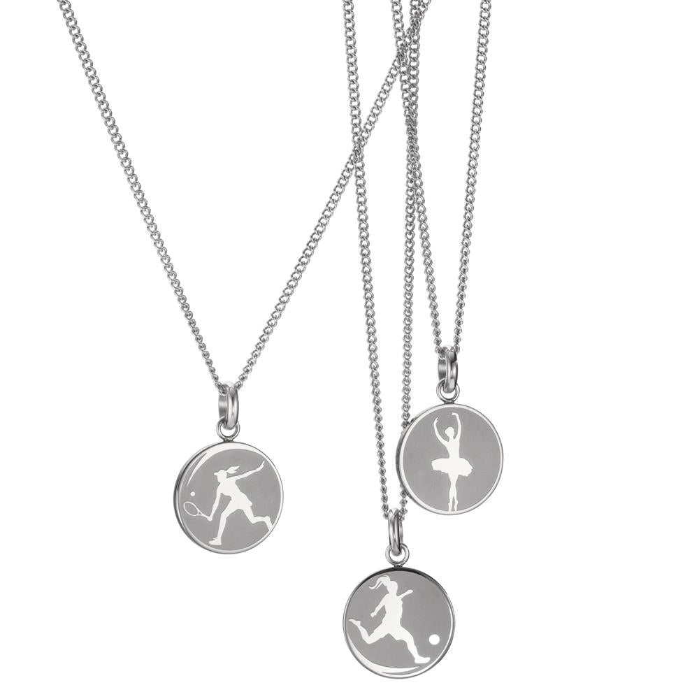 Pendant Stainless steel Ballet Ø18 mm