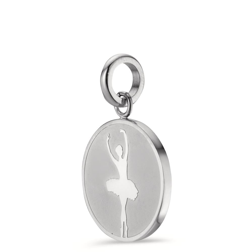 Pendant Stainless steel Ballet Ø18 mm