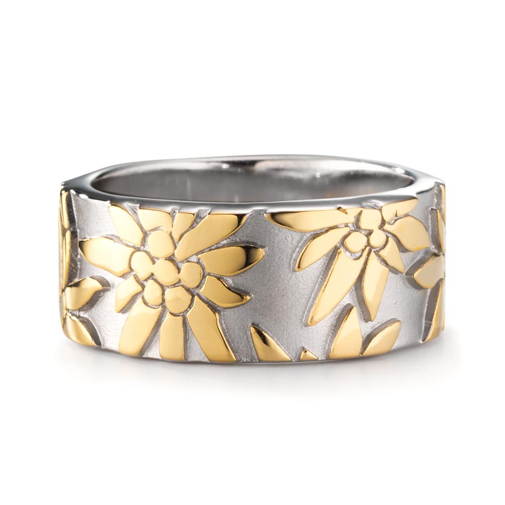 Ring Silver Bicolor Rhodium plated Edelweiss