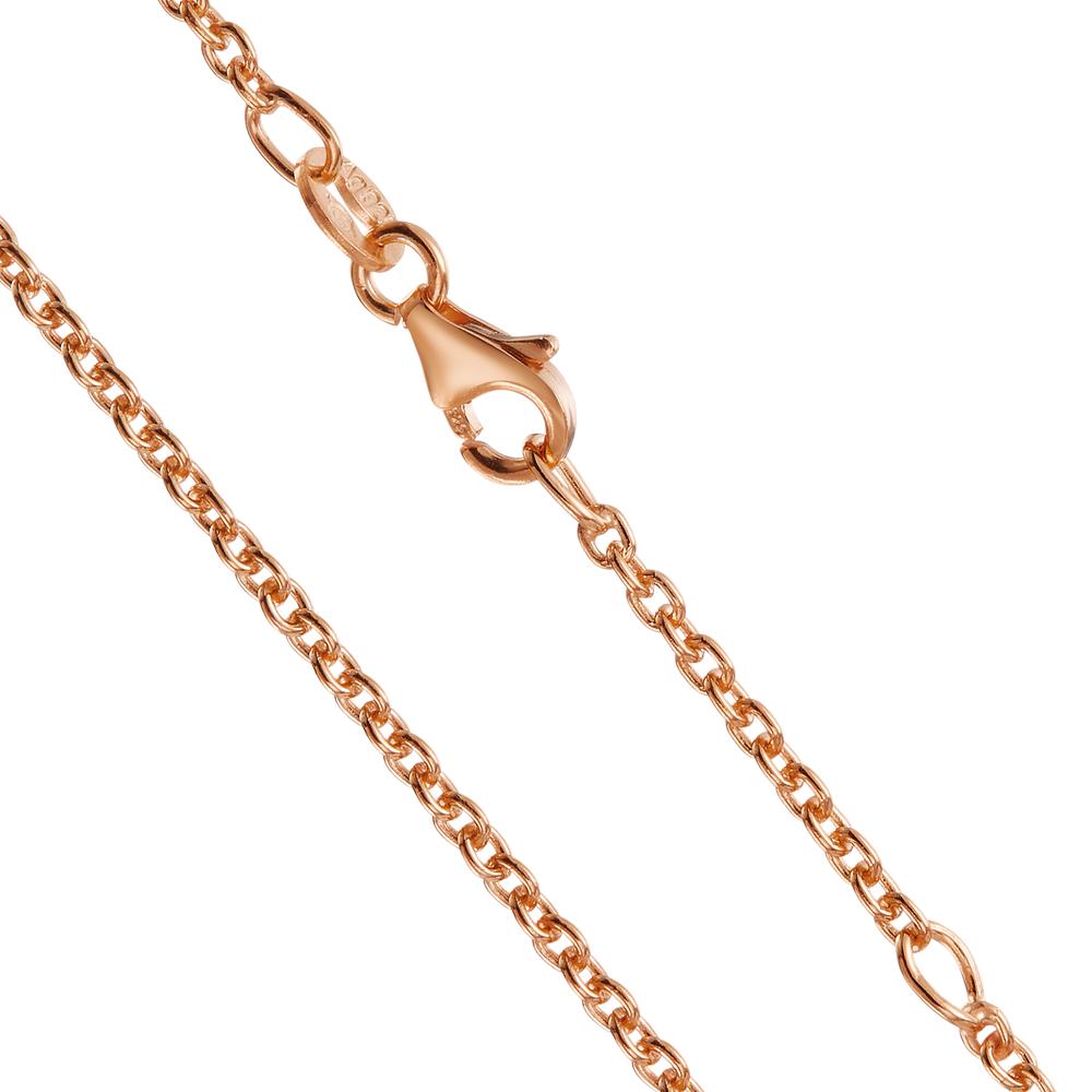 Necklace Silver Rose Gold plated 36-38 cm