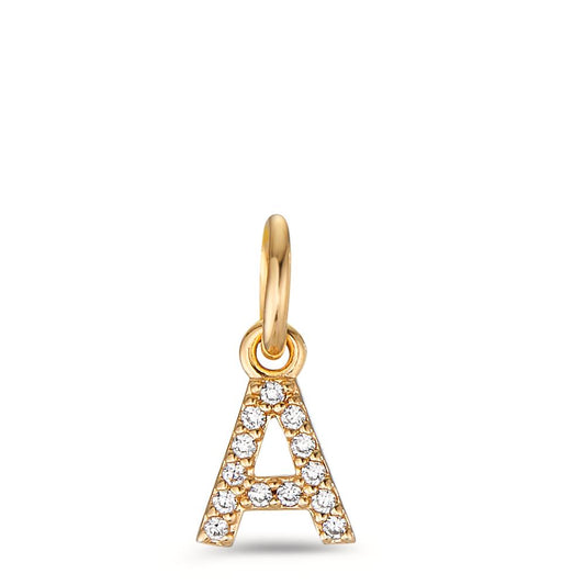 Pendant Bronze Zirconia Ø5.5 mm