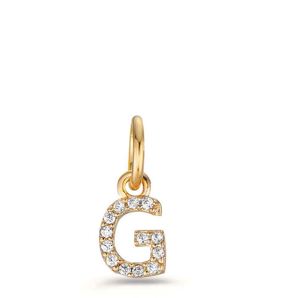 Pendant Bronze Zirconia Ø5.5 mm