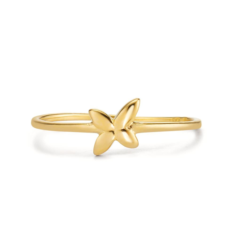 Ring 9k Yellow Gold Flower