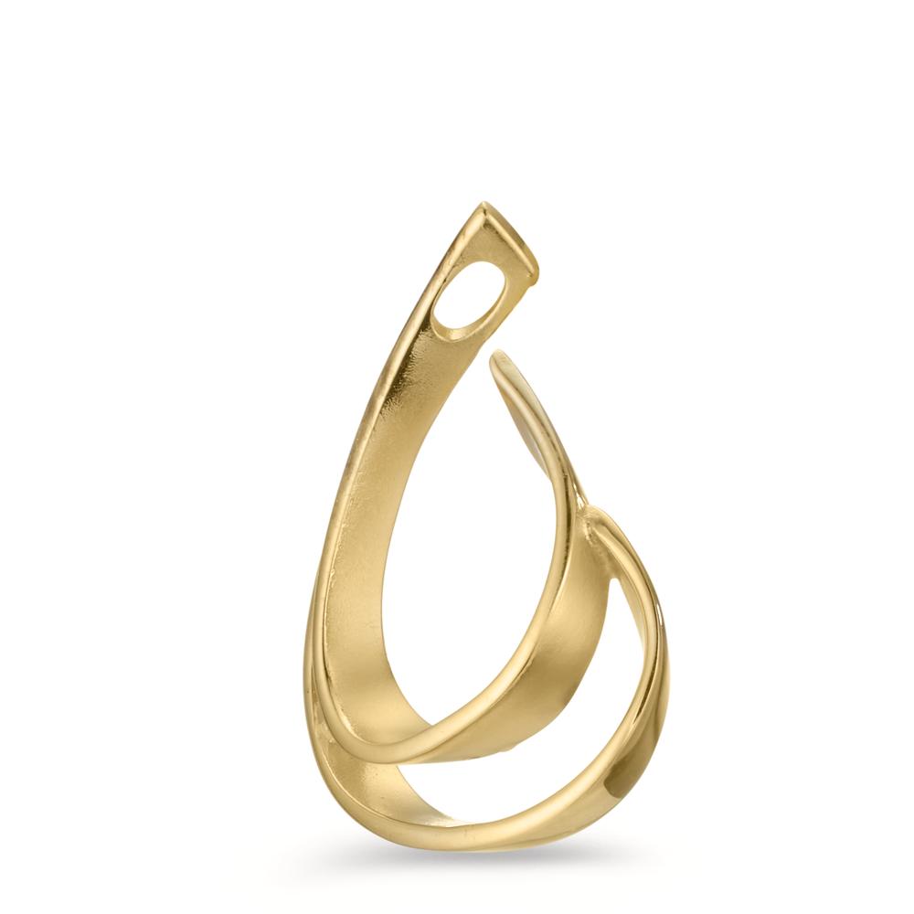 Pendant 9k Yellow Gold Zirconia