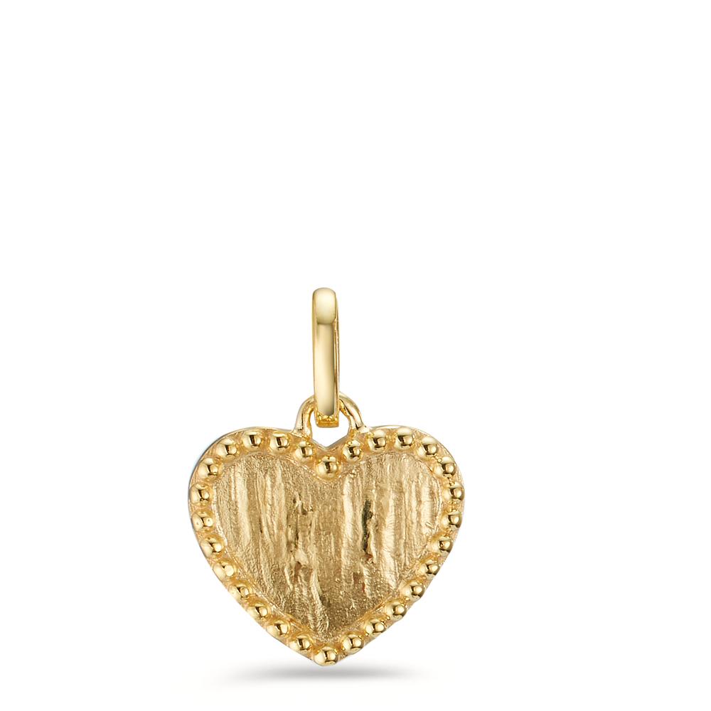 Pendant 9k Yellow Gold Heart Ø10 mm