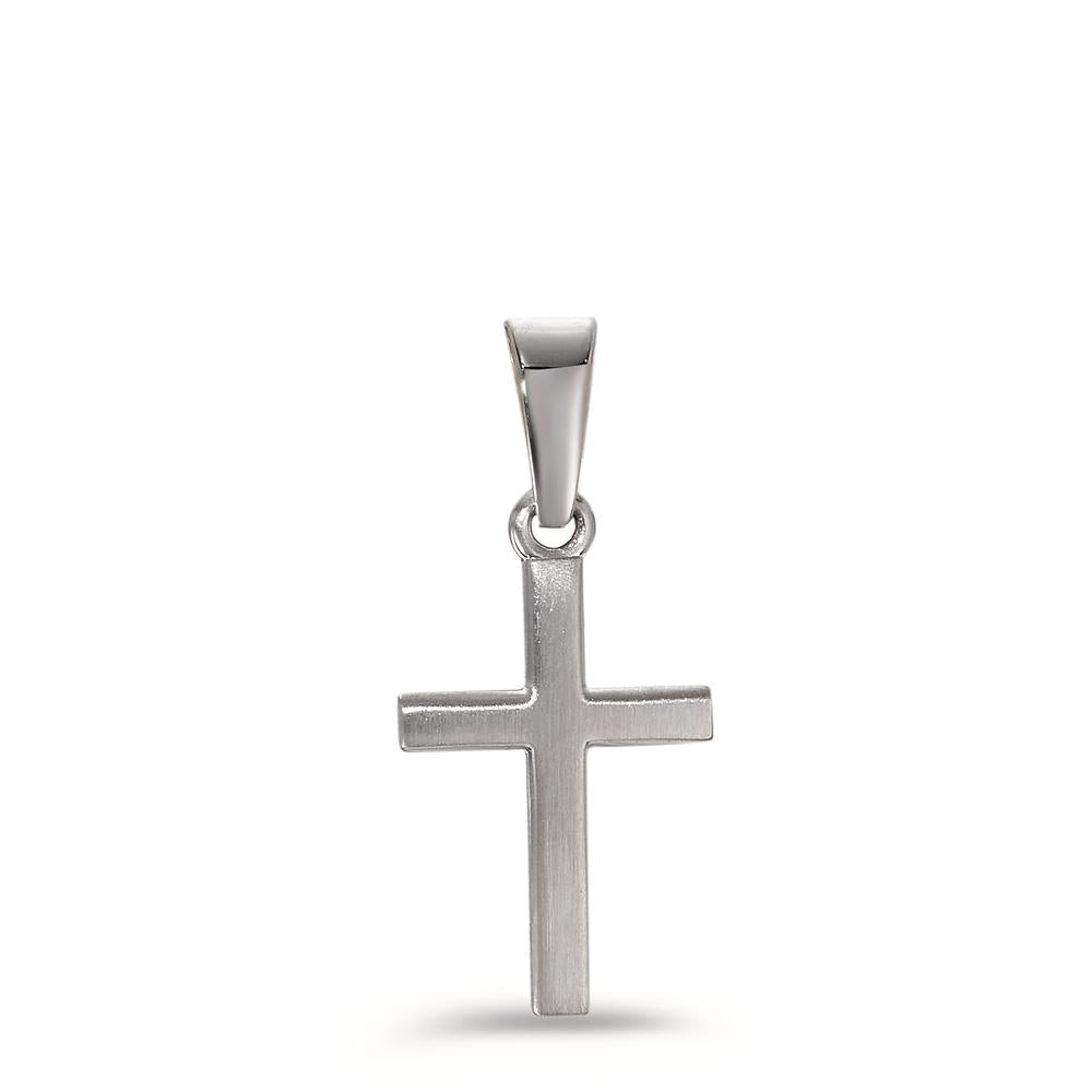 Pendant 18k White Gold Cross