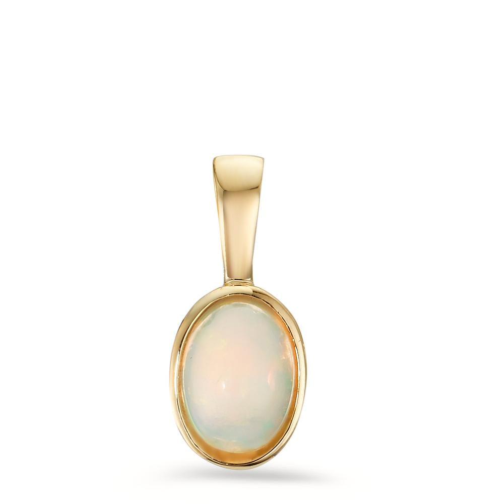 Pendant 9k Yellow Gold Opal