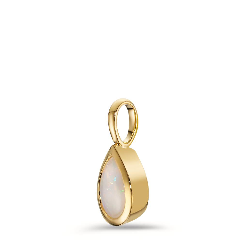 Pendant 18k Yellow Gold Opal