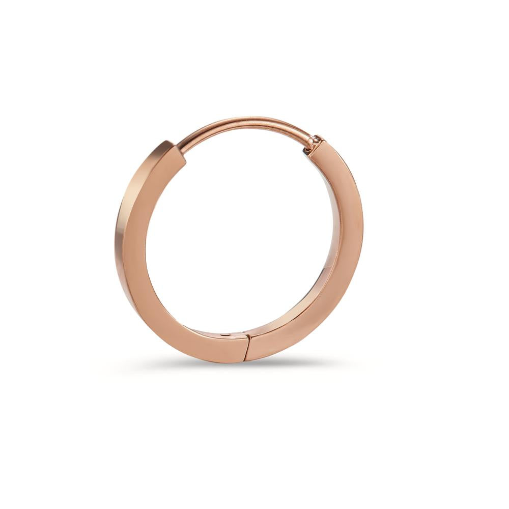 Hinged hoop 1 pc Titanium Rose IP coated