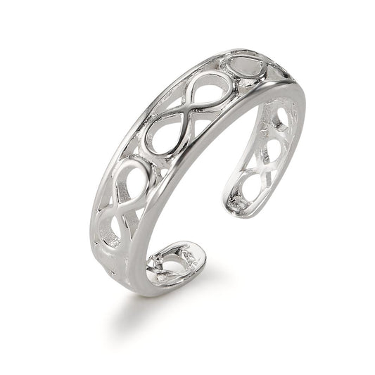 Toe Ring Silver Infinity