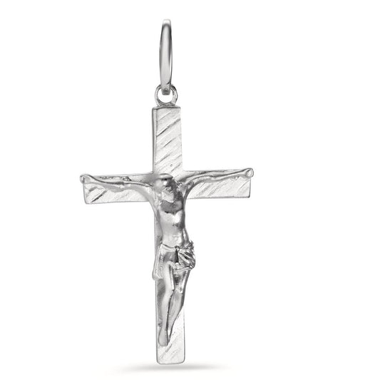 Pendant Silver Rhodium plated Cross