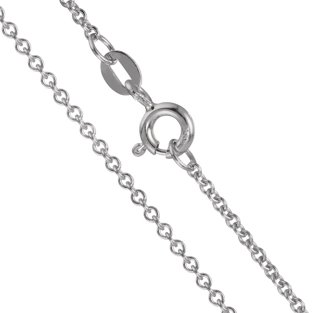 Necklace 14k White Gold 42 cm