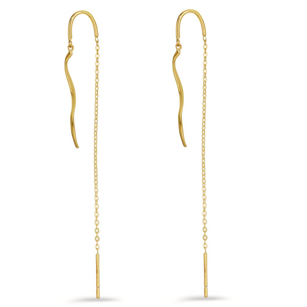 Threader Earrings 9k Yellow Gold