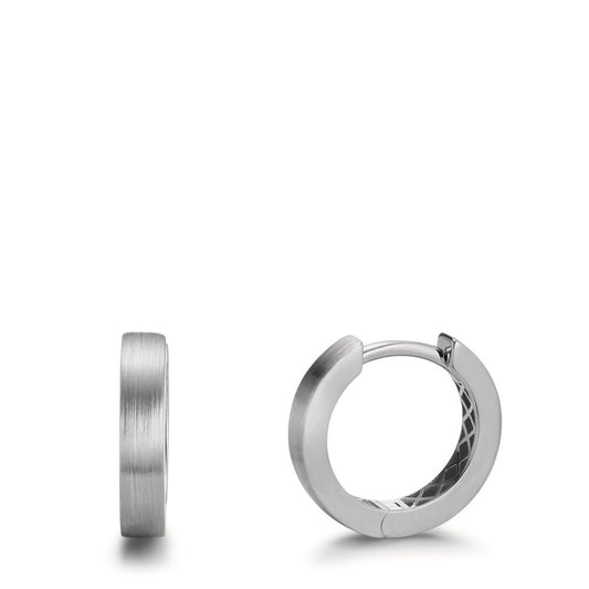 Hinged hoop 9k White Gold