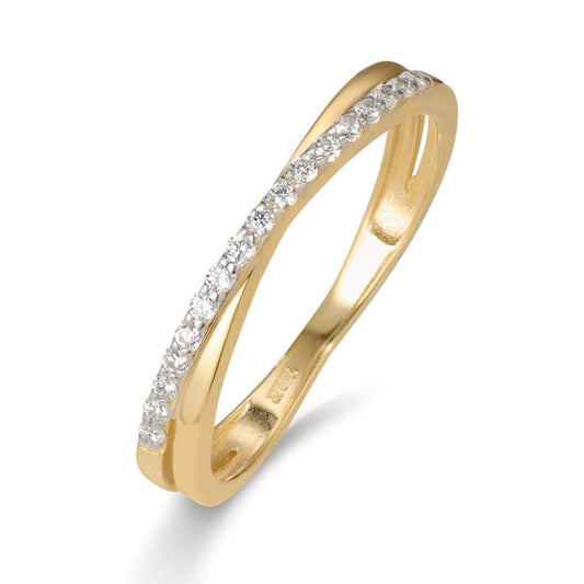 Ring 9k Yellow Gold Zirconia