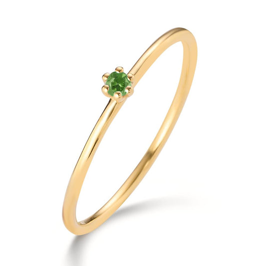 Solitaire ring 14k Yellow Gold