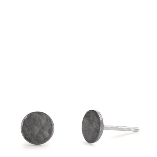 Stud earrings Tantal 999, Silver Ø6 mm