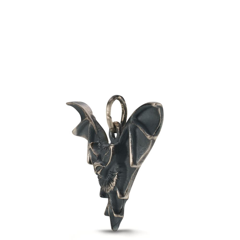 Pendant Silver Patinated Bat