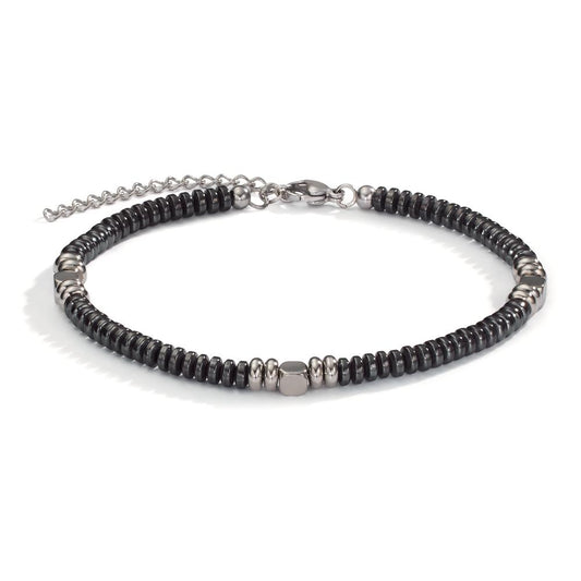 Bracelet Stainless steel Agate 20-25 cm Ø4.5 mm