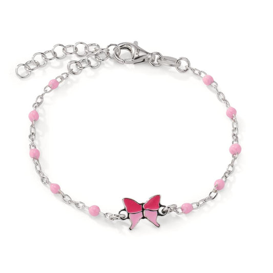 Bracelet Silver Rhodium plated Butterfly 13-16 cm