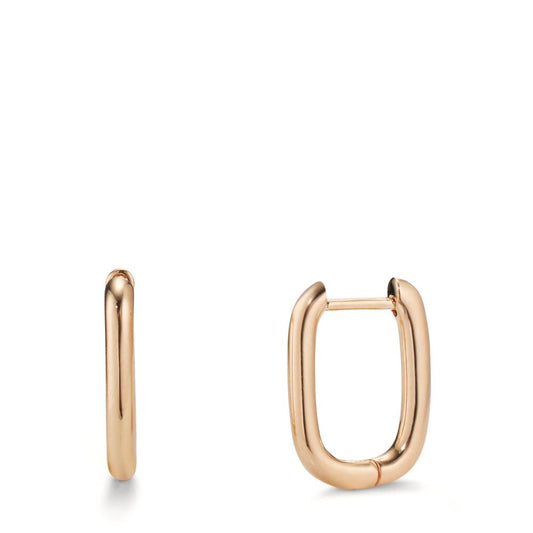 Hinged hoop Bronze Yellow Gold plated